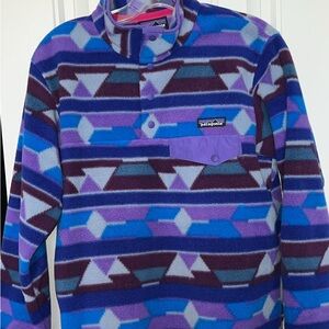 Patagonia women’s snap Fleece Jacket